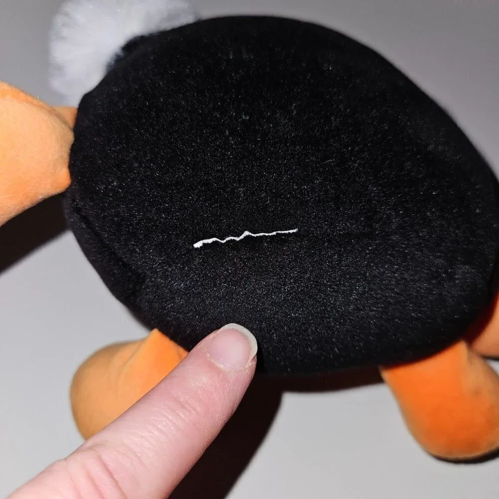 Black Penguin Plush Red White Earmuffs Stuffed Animal Toy Lovey Holiday Walmart